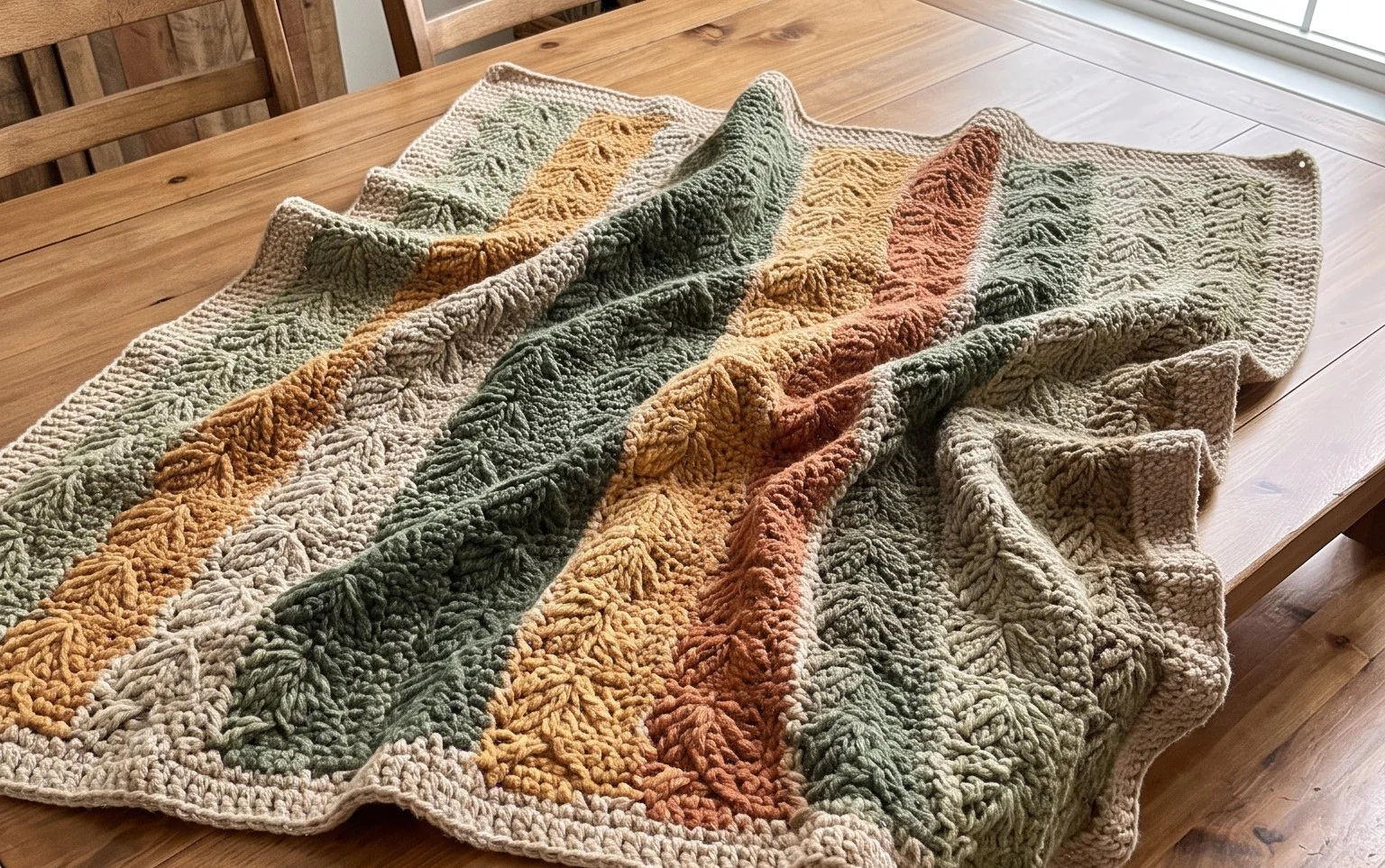 12 Easy Crochet Leaf Stitch Tutorials for Cozy Blankets