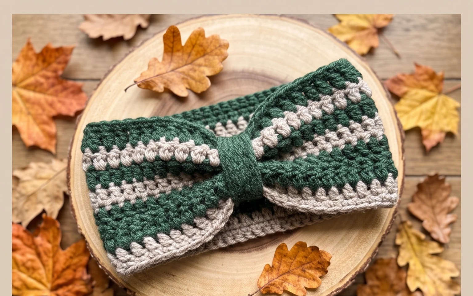 Crochet Cinched Ear Warmer Free Pattern with Video Tutorial - Winding Road Crochet