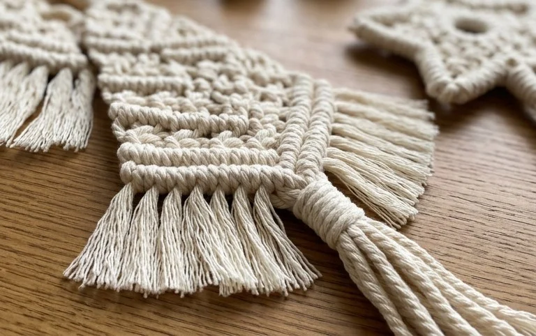 18 Gorgeous DIY Macrame Christmas Decorations by Soulful Notions | Macrame for Beginners