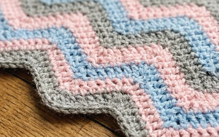 Crochet Zigzag Stitch To Use In Many Works