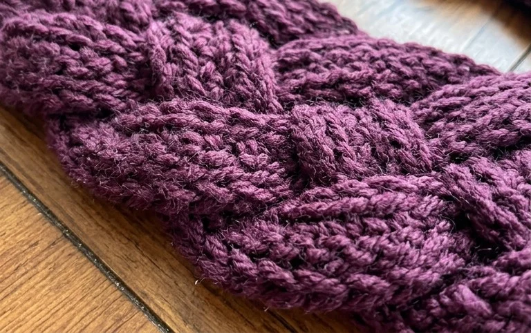 Crochet Braided Scarf Free Patterns