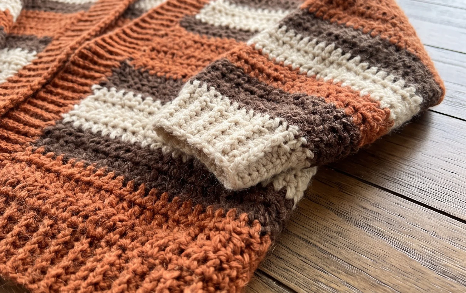 Free Crochet Pattern: The Beautiful Riverbed Cardigan - CJ Design Blog