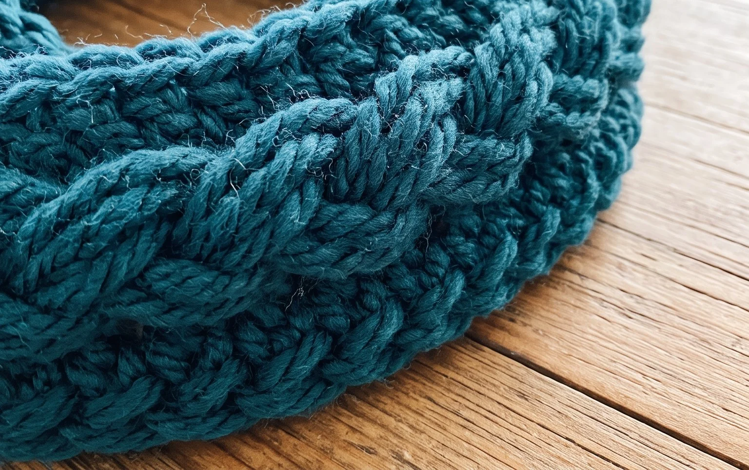 Easy Crochet Braid Scarf Cowl Free Crochet Pattern - Video