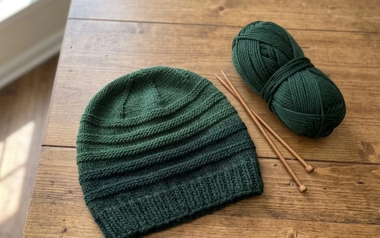 10 Free Knit Wurm Beanie Hat Patterns for Beginners