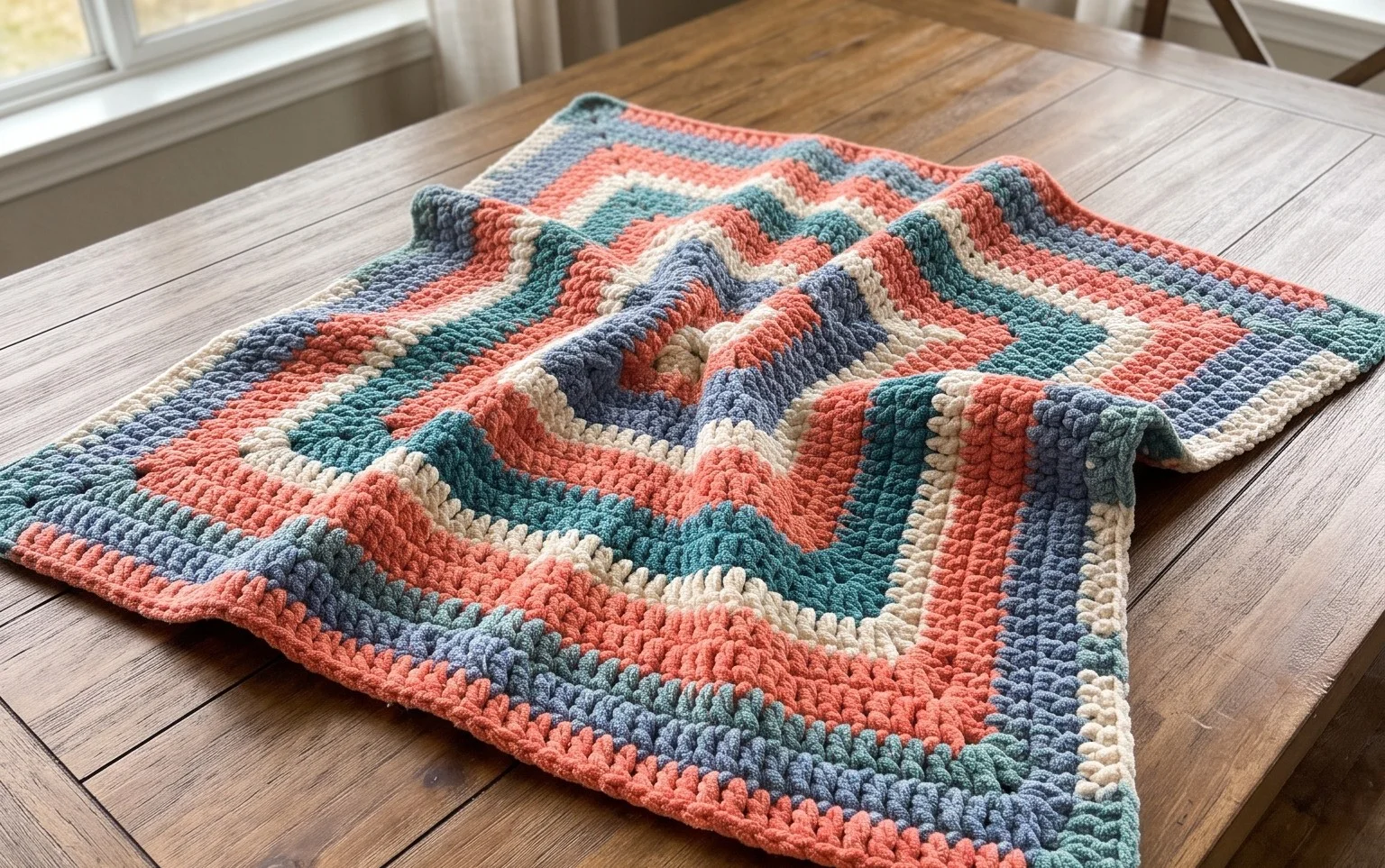 Easy Crochet Blanket Pattern for Beginners: Free Guide